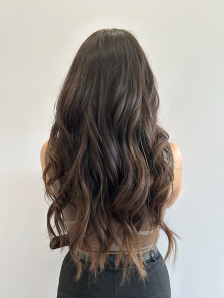 Natural Beaded Rows detail